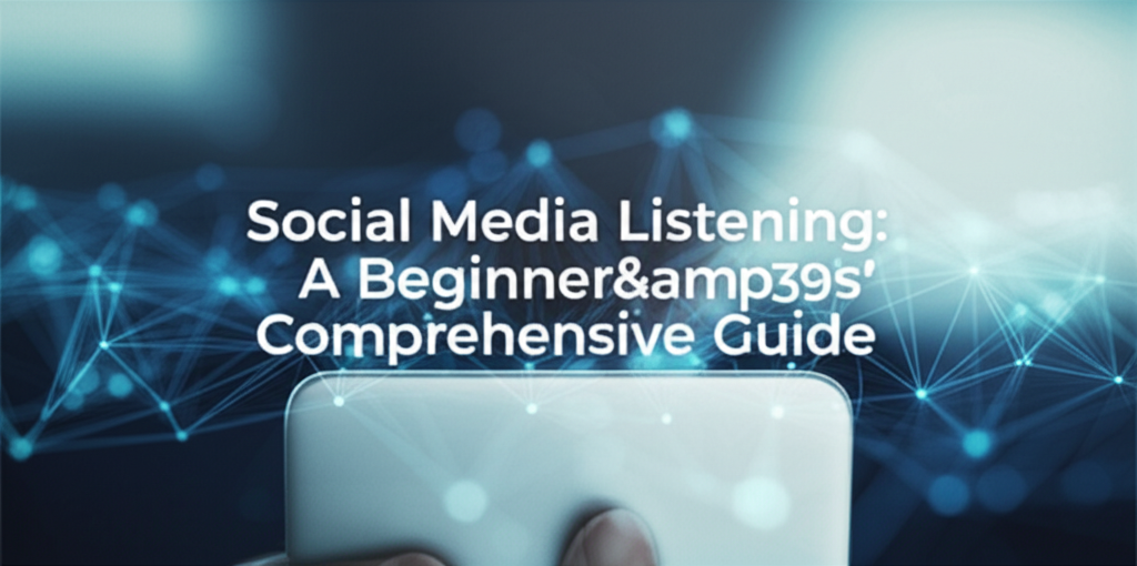 Social Media Listening: A Beginner's Comprehensive Guide