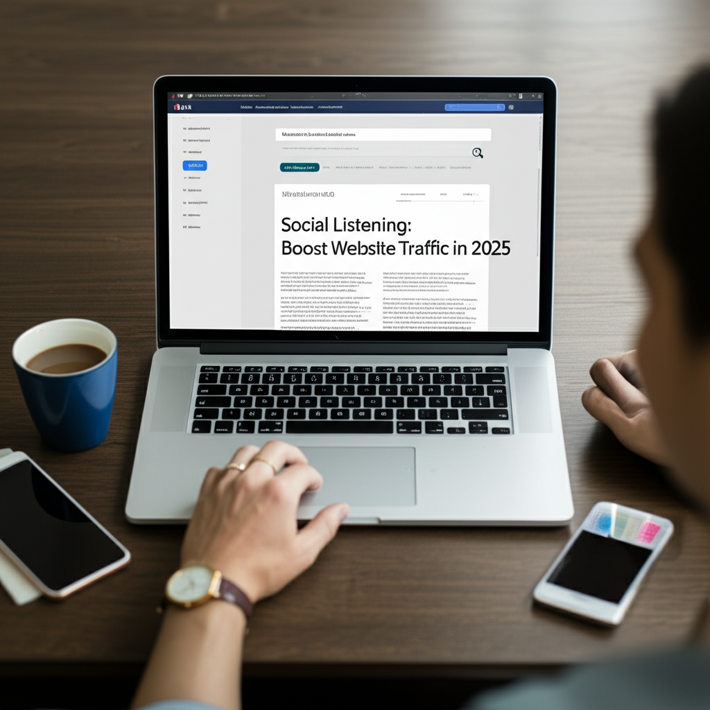 Social Listening: Boost Website Traffic in 2025